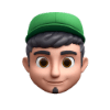 Smiling memoji